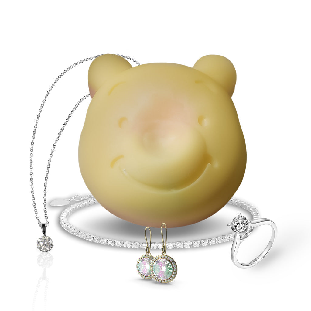 GIANT POOH INSPIRED JEWELRY WAX MELT