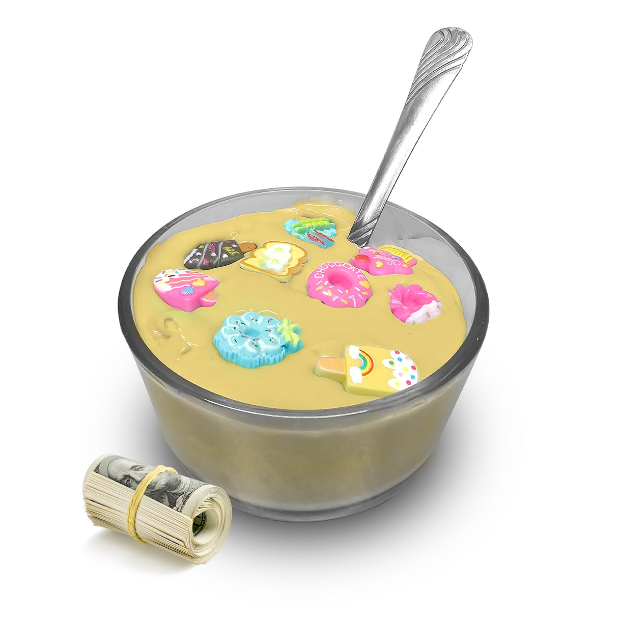 Unicorn Poop Cash Cereal Slimes