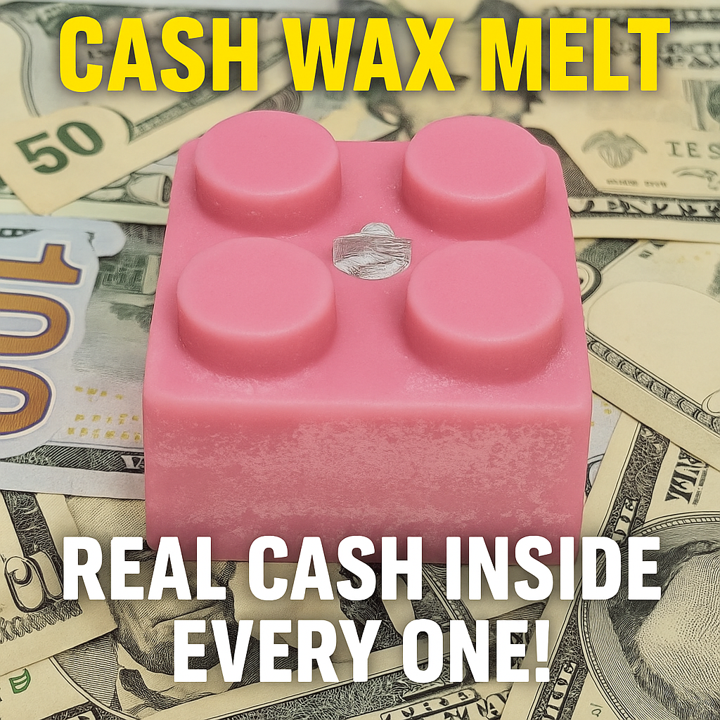 Lego Block Inspired Cash Wax Melt