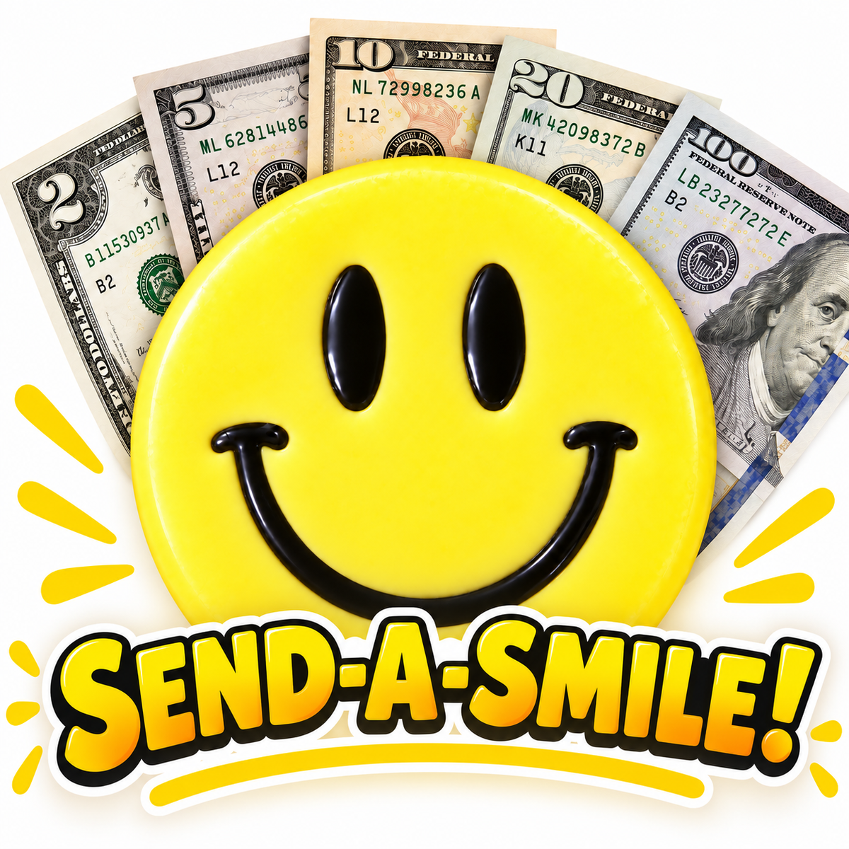 SEND-A-SMILE! GIANT CASH WAX MELT 😊 WORLD'S LARGEST !!!