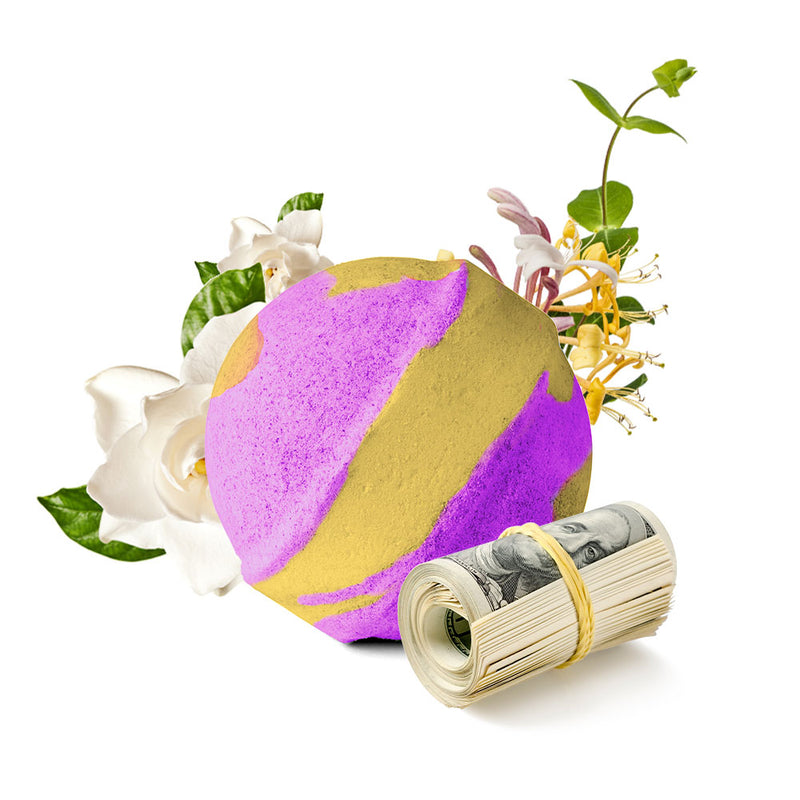 Honeysuckle Gardenia Cash Bath Bomb
