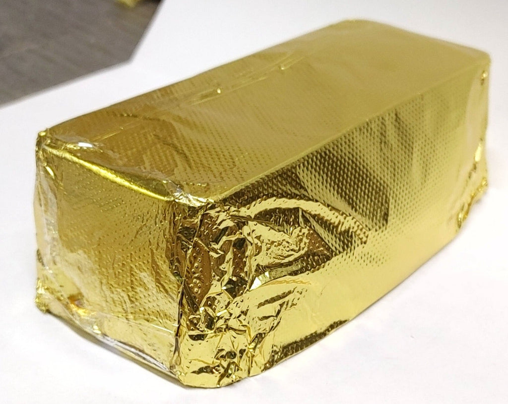 GIANT GOLD BAR CASH WAX MELTS - WORLD'S LARGEST GOLD BAR MONEY WAX MELT!