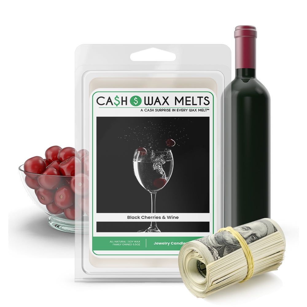 Black Cherries And Wine Cash Wax Melt
