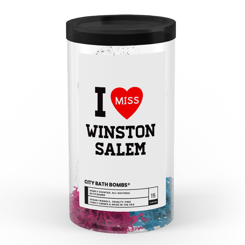 I miss Winston Salem City Bath Bombs