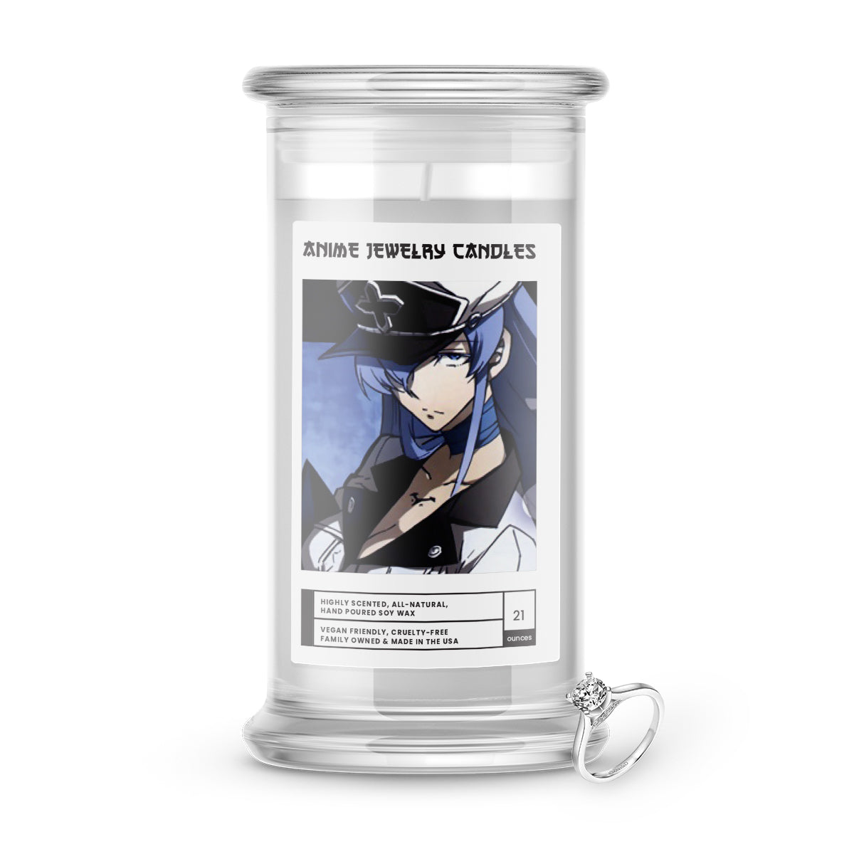 Esdeath | Anime Jewelry Candles