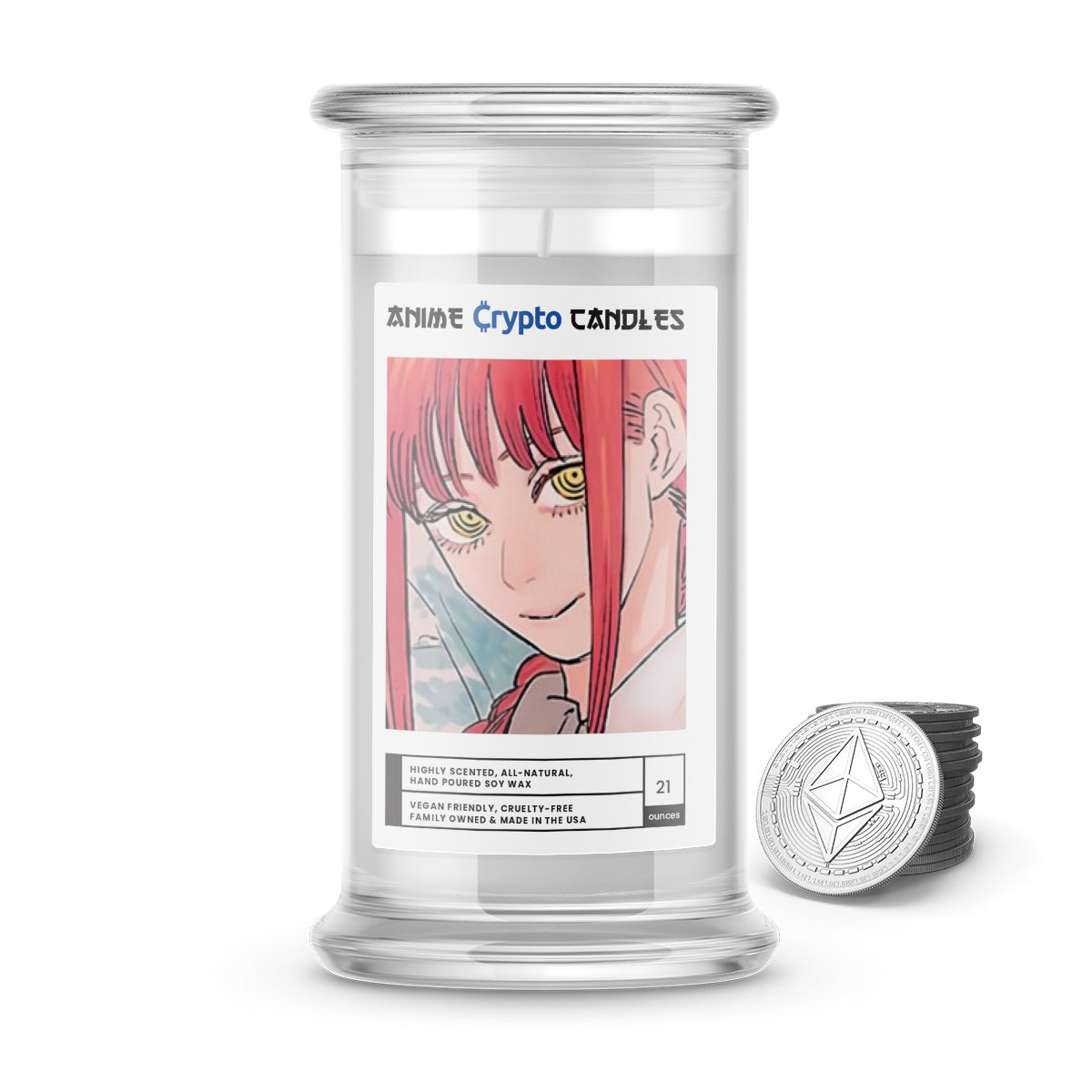 Makima (マキマ) - Crypto Anime Candles