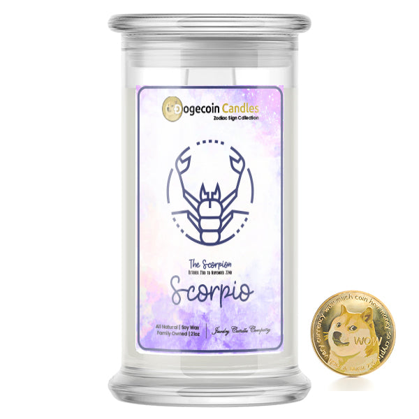 Scorpio Zodiac Dogecoin Candles