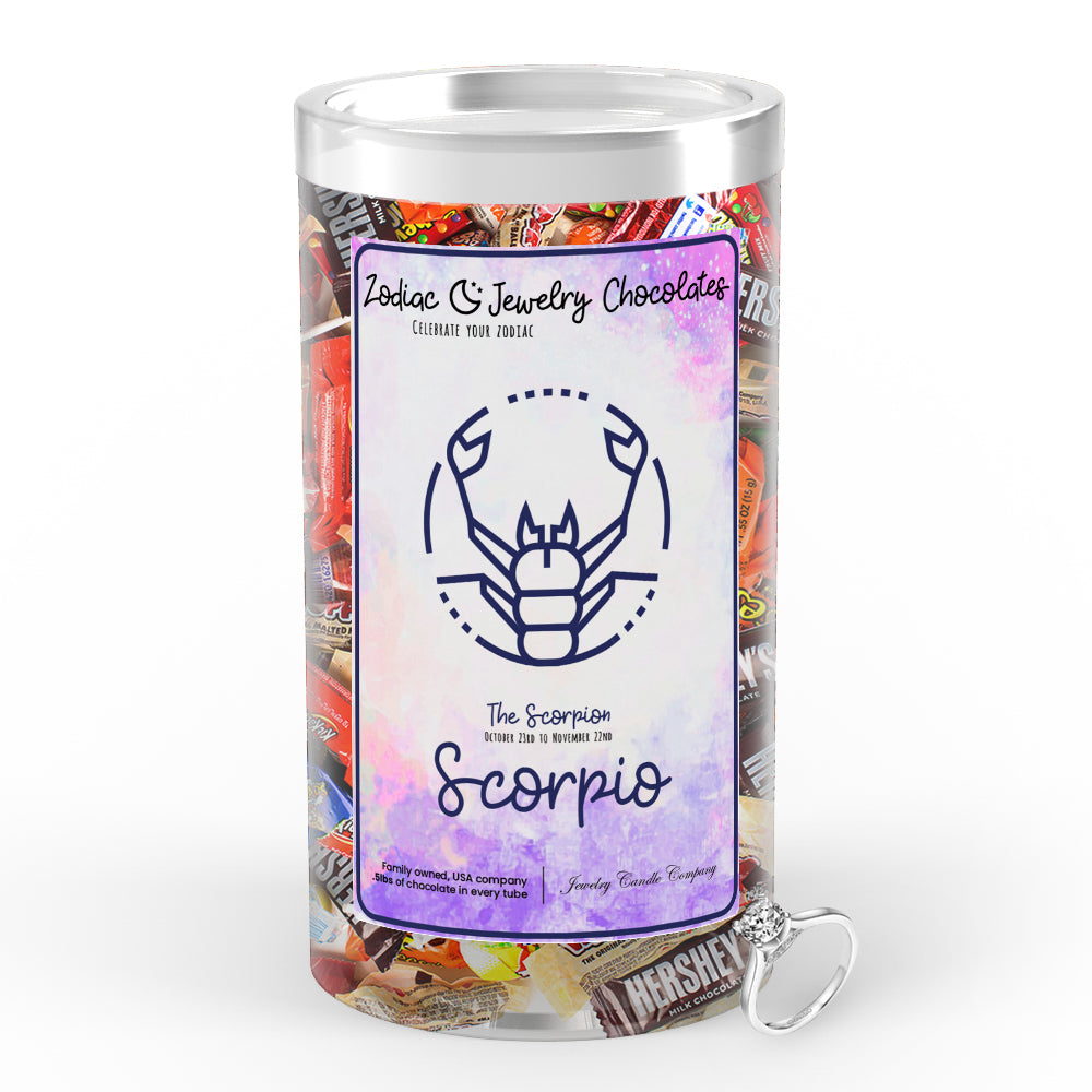 Scorpio Zodiac Jewelry Chocolates