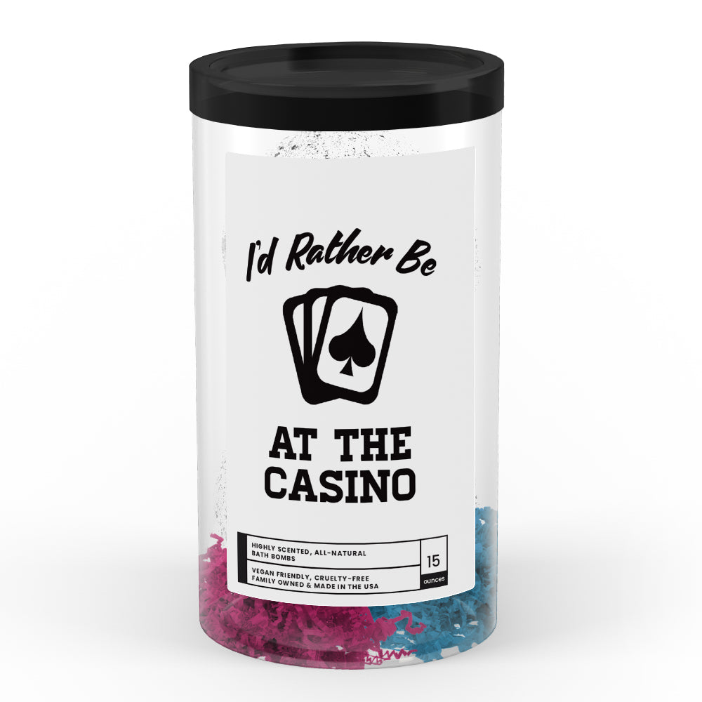 I'd rather be At The Casino Bath Bombs