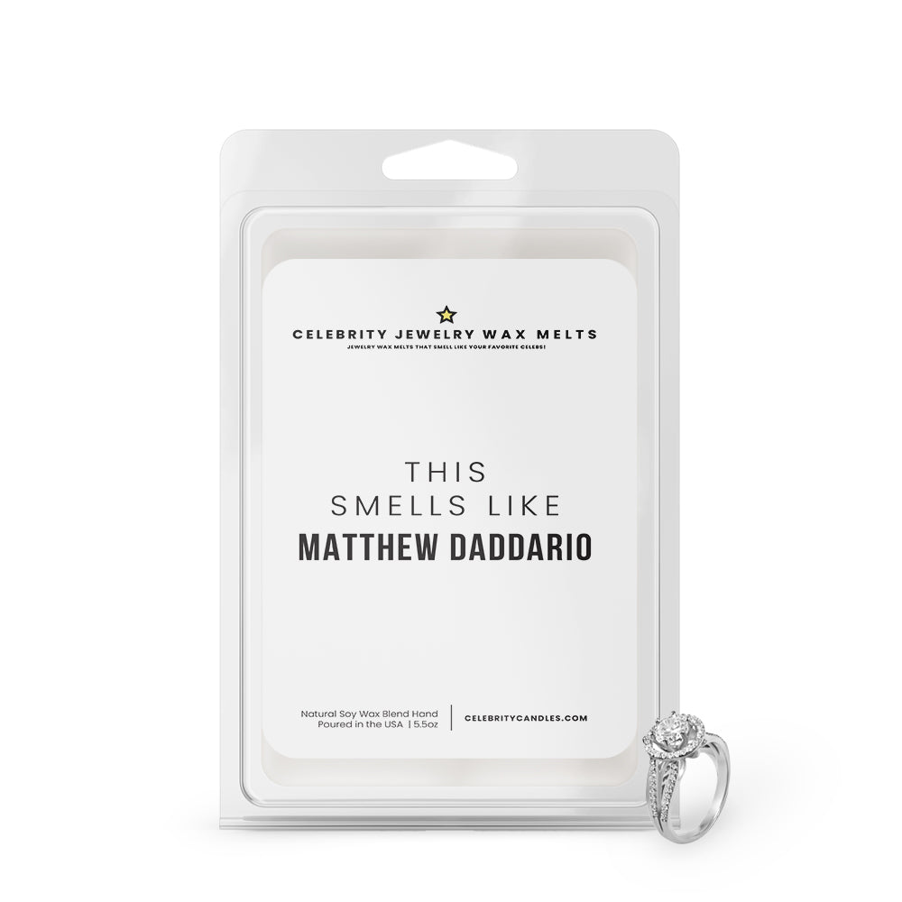 This Smells Like Matthew Daddario Celebrity Jewelry Wax Melts