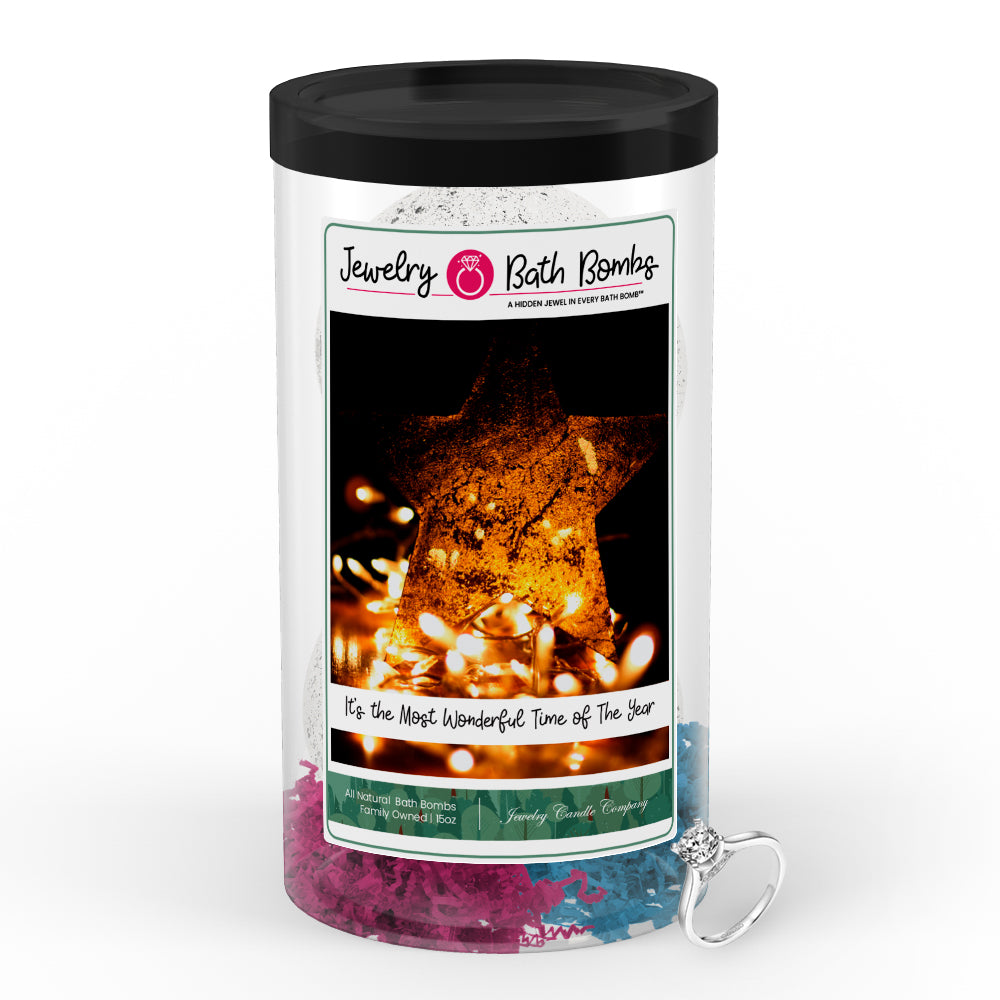 ITS THE MOST WONDERFUL TIME OF THE YEAR Jewelry Bath Bomb