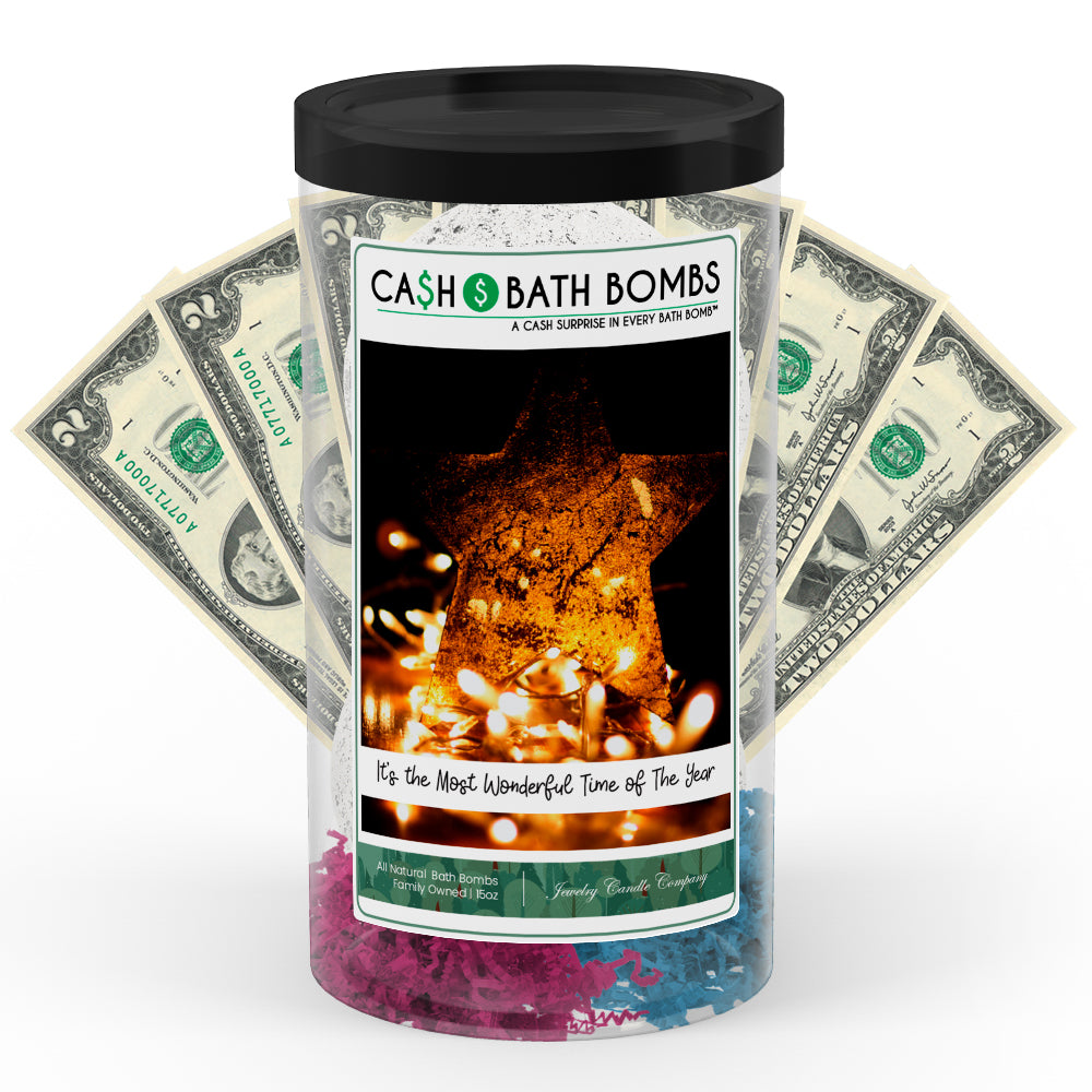 ITS THE MOST WONDERFUL TIME OF THE YEAR Cash Bath Bomb