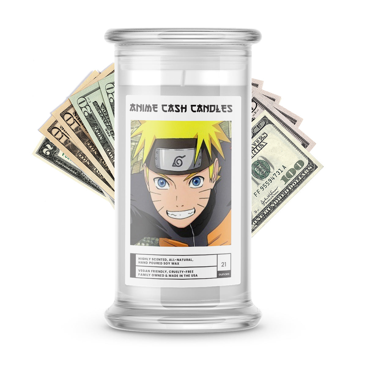 Uzumaki, Naruto | Anime Cash Candle
