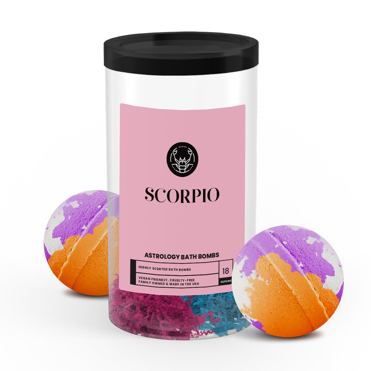 Scorpio Astrology Bath Bombs