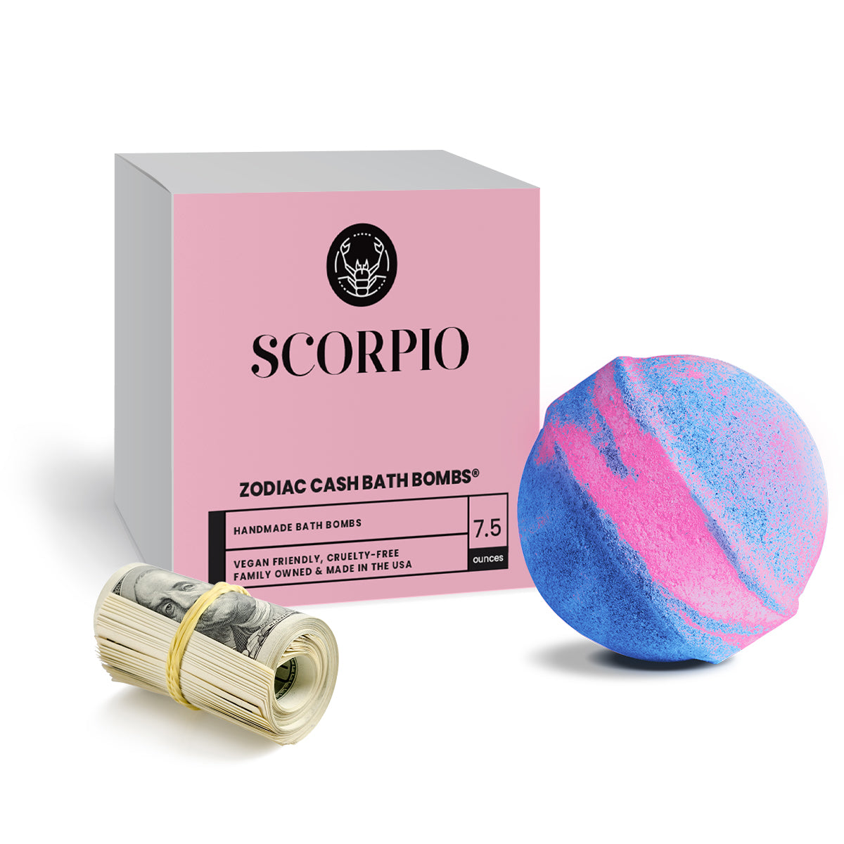 Scorpio Zodiac Cash Bath Bomb