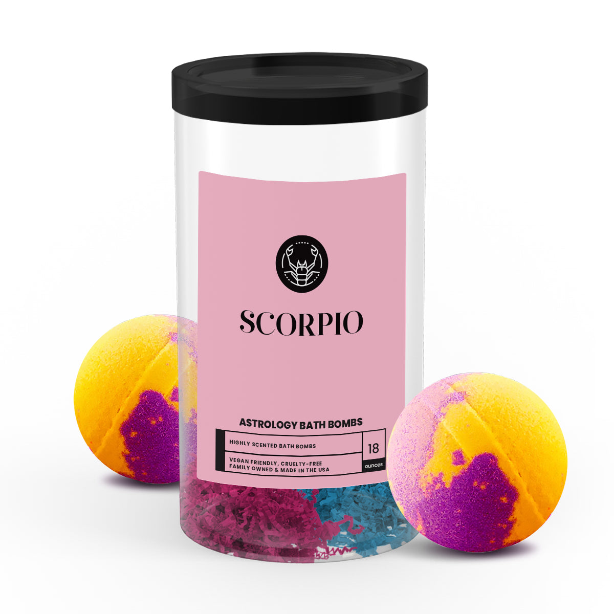 Scorpio Astrology Bath Bombs