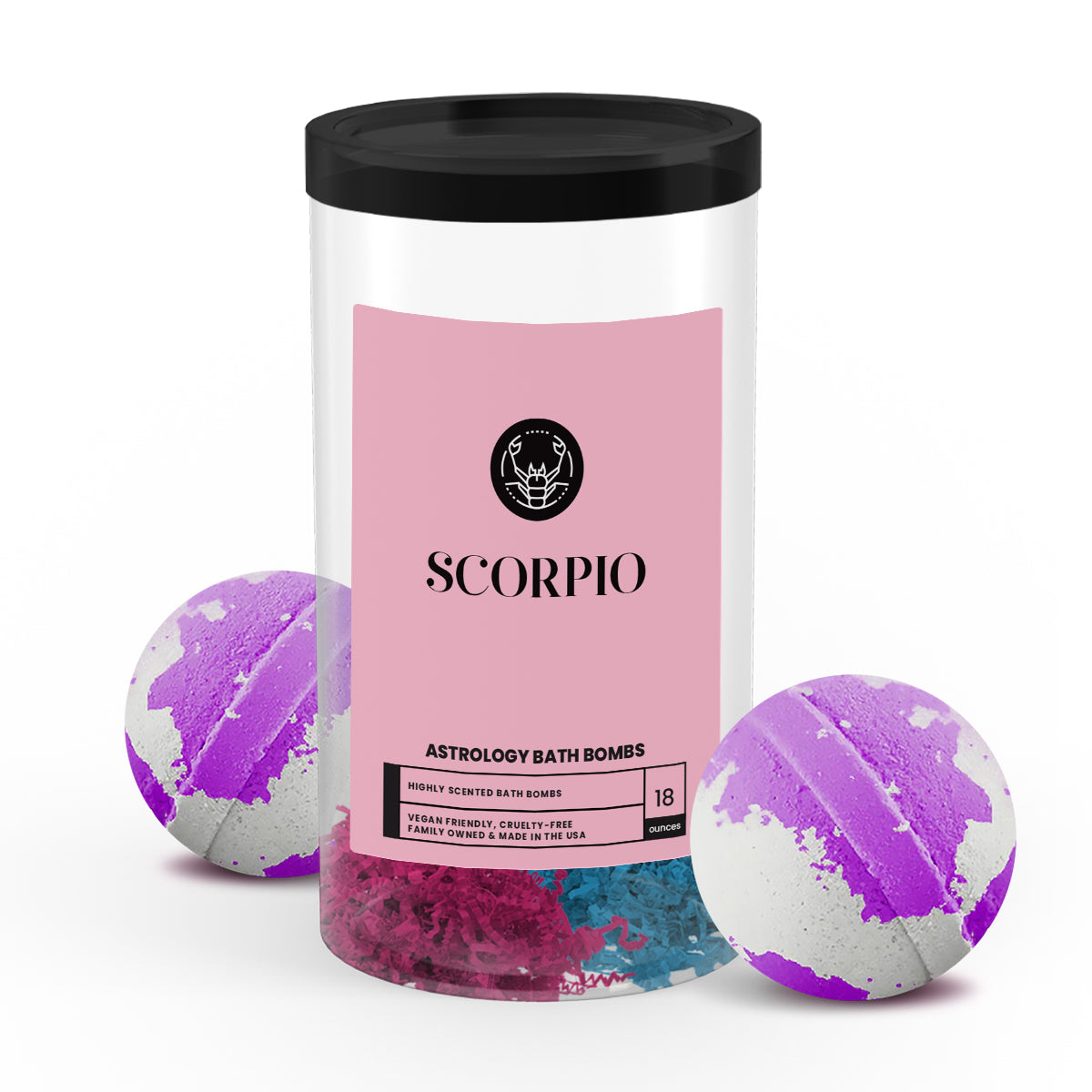 Scorpio Astrology Bath Bombs