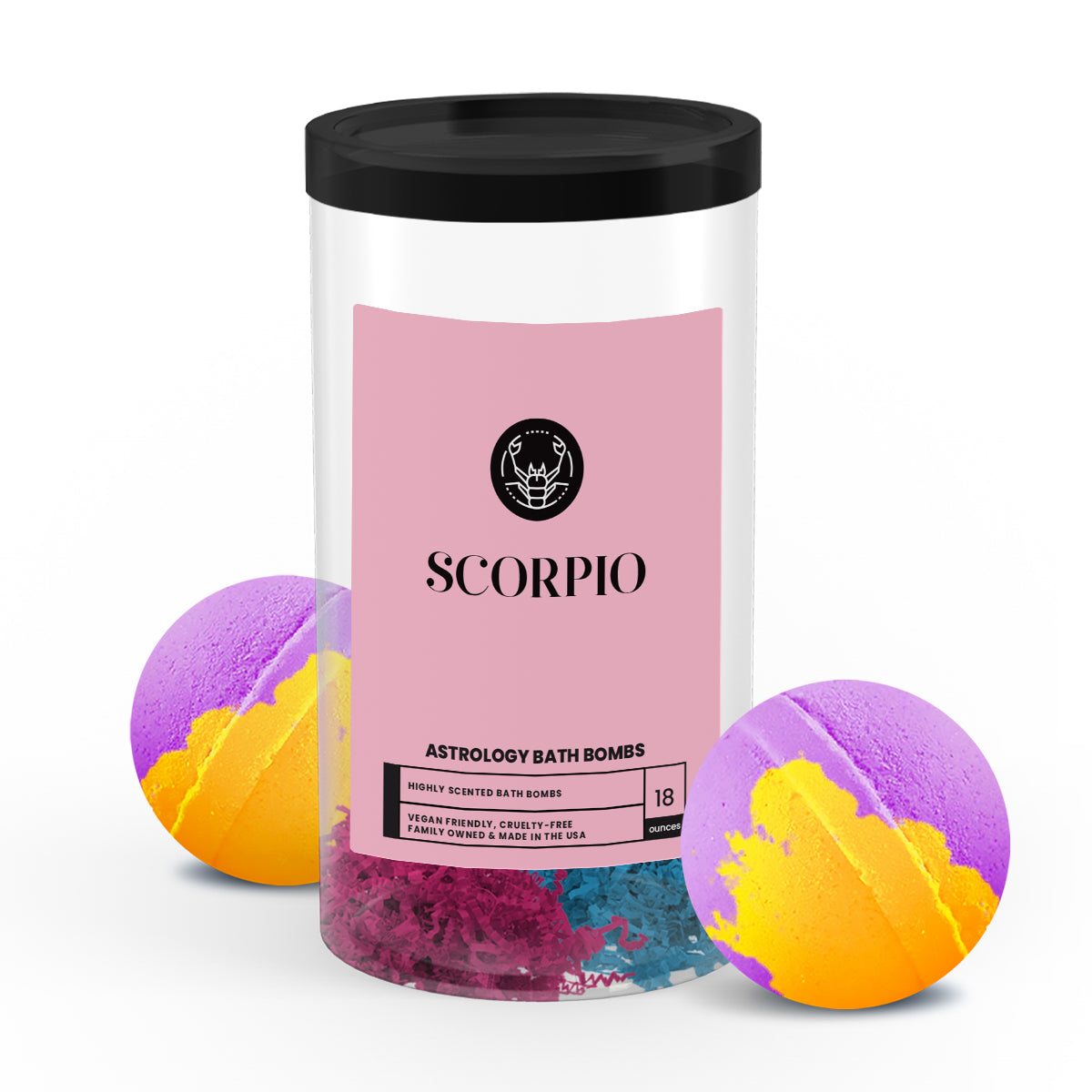 Scorpio Astrology Bath Bombs