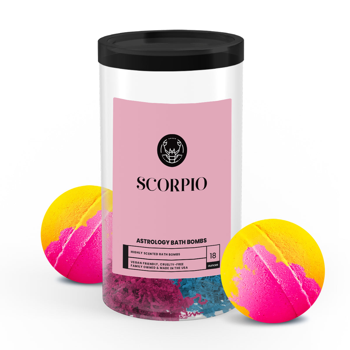 Scorpio Astrology Bath Bombs