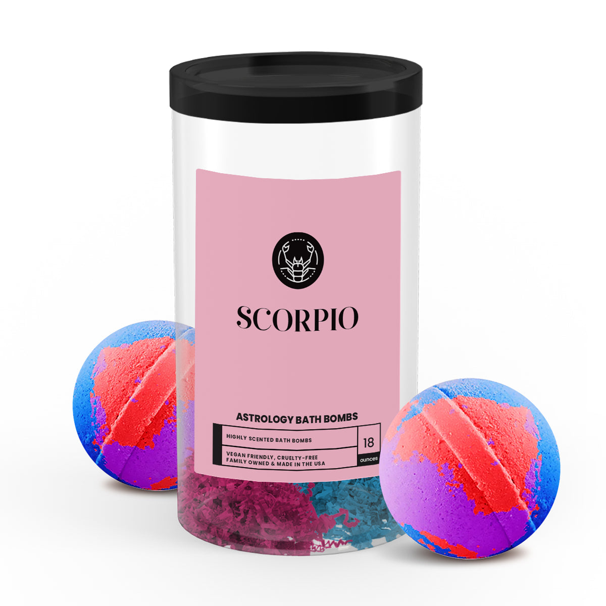 Scorpio Astrology Bath Bombs