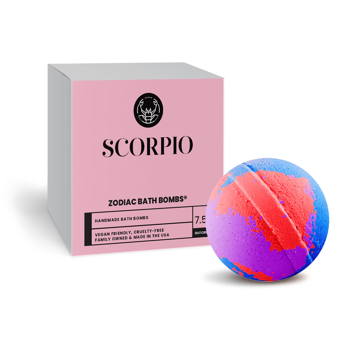 Scorpio Zodiac Bath Bomb