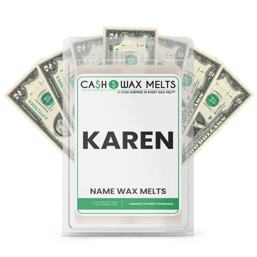 KAREN Name Cash Wax Melts