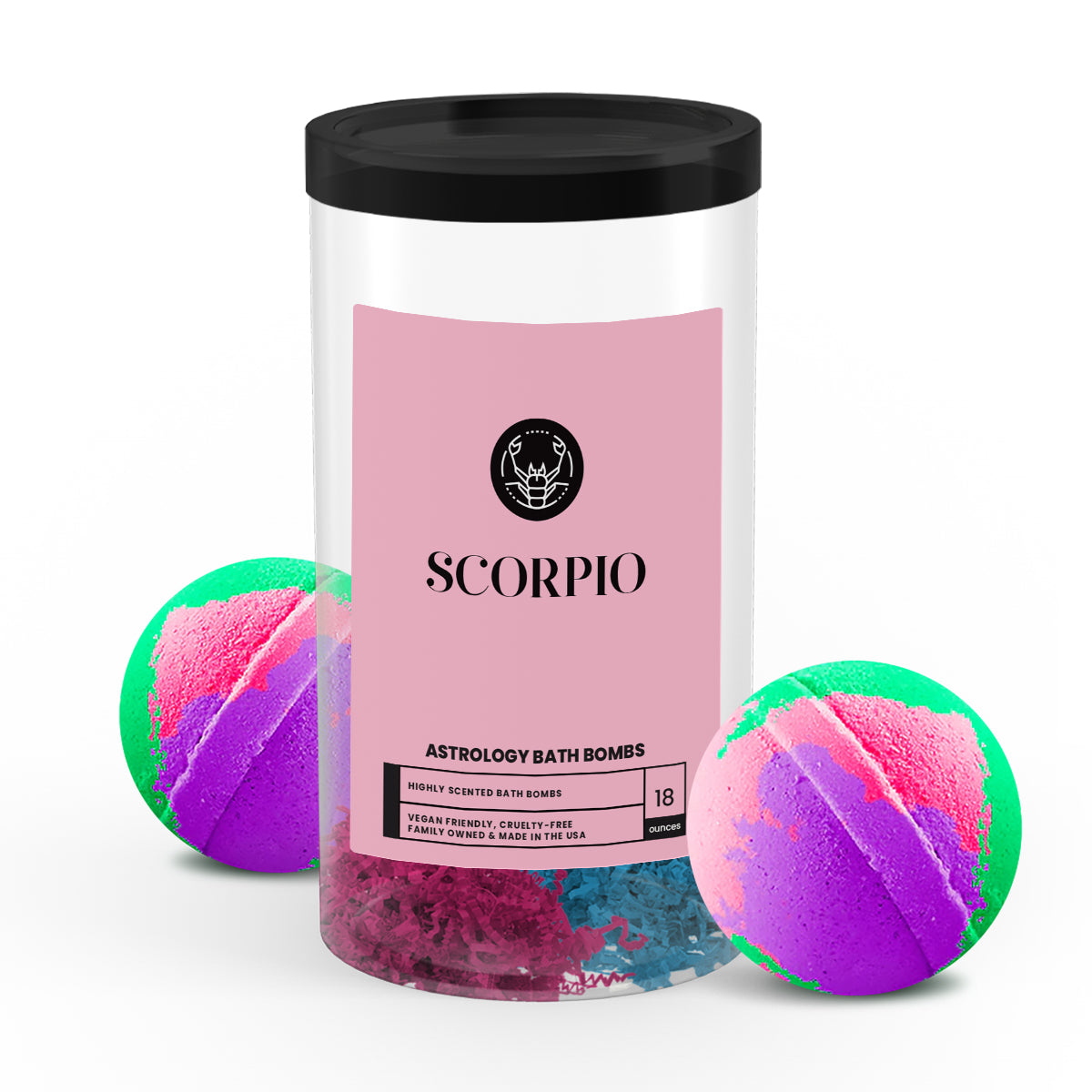 Scorpio Astrology Bath Bombs
