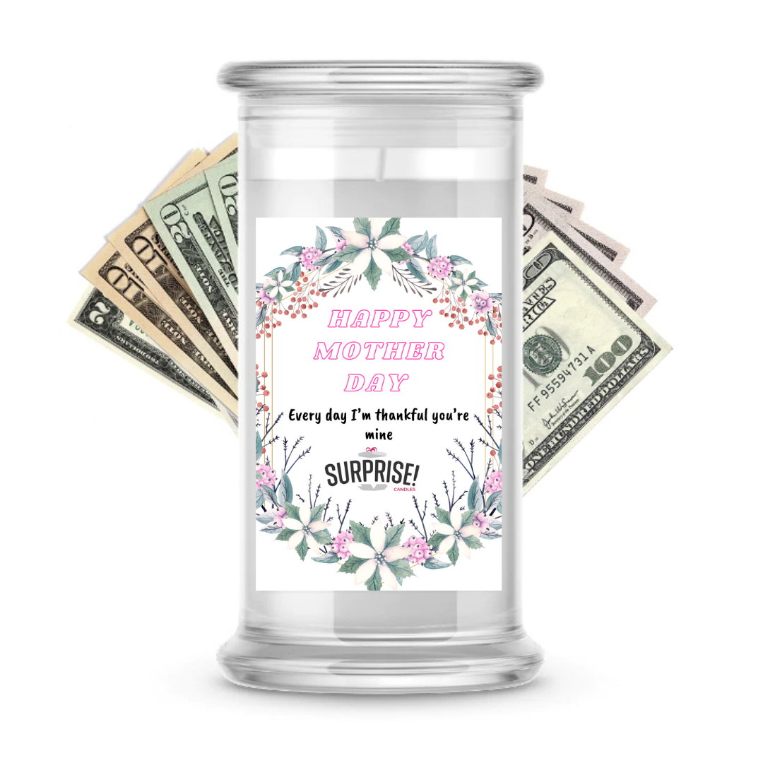 Happy Mother's Day | MOTHERS DAY CASH MONEY CANDLES