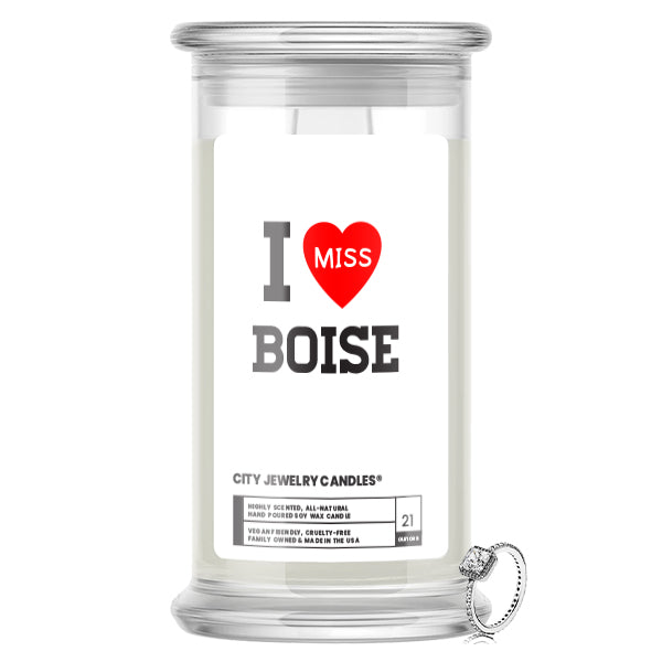 I miss Boise City Jewelry Candles