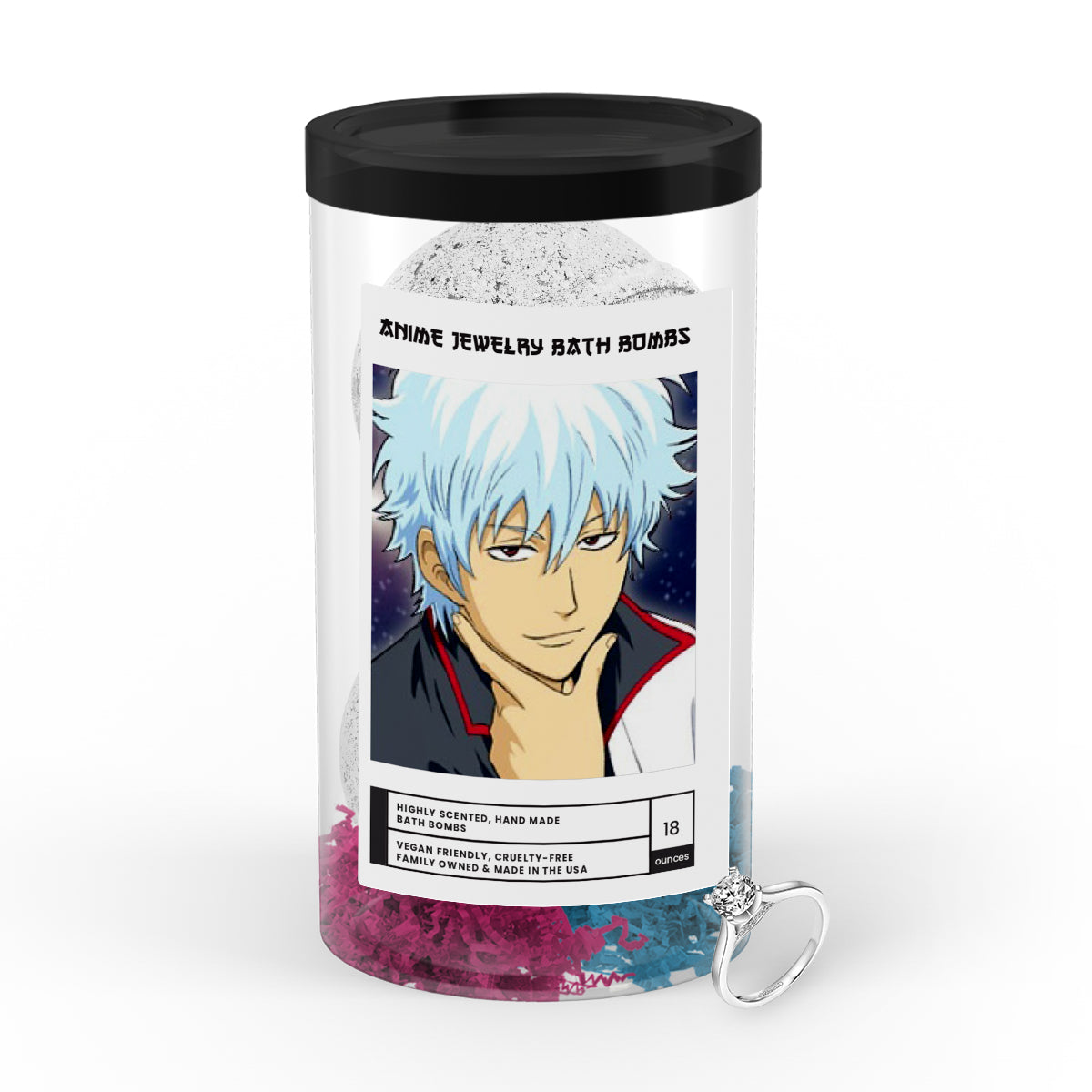 Sakata, Gintoki (坂田 銀時) | Anime Jewelry Bath Bombs