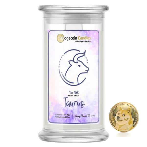 Taurus Zodiac Dogecoin Candles