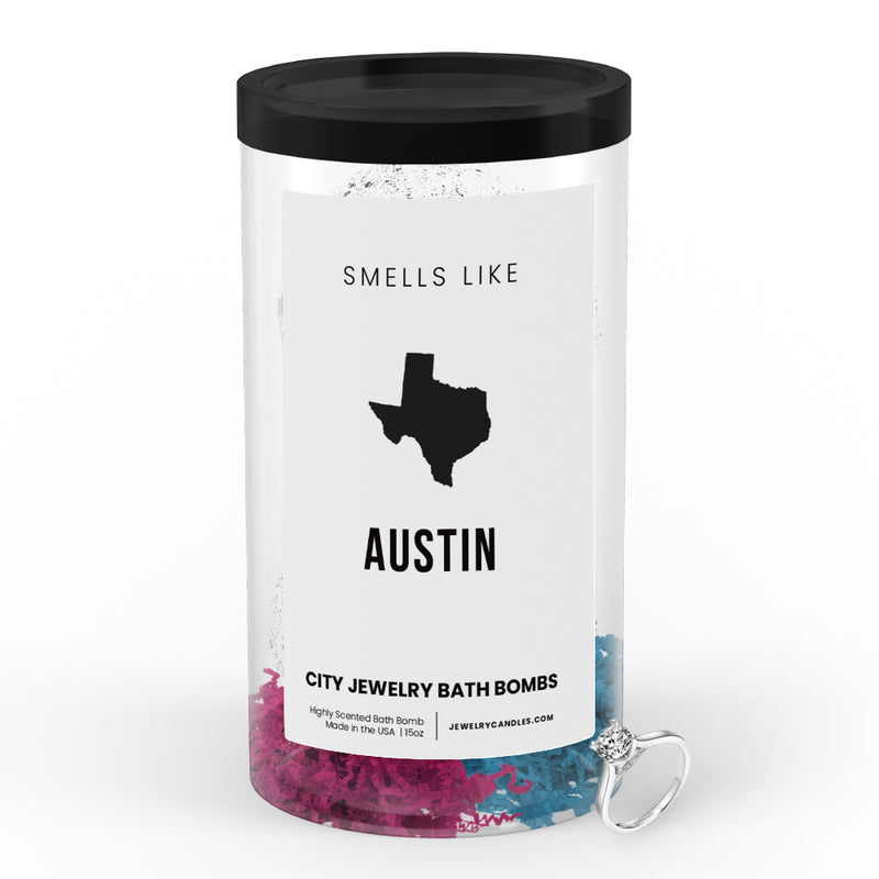 Smells Like Austin City Jewelry Bath Bombs