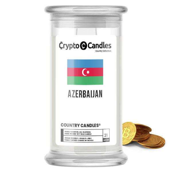 Azerbaijan Country Crypto Candles