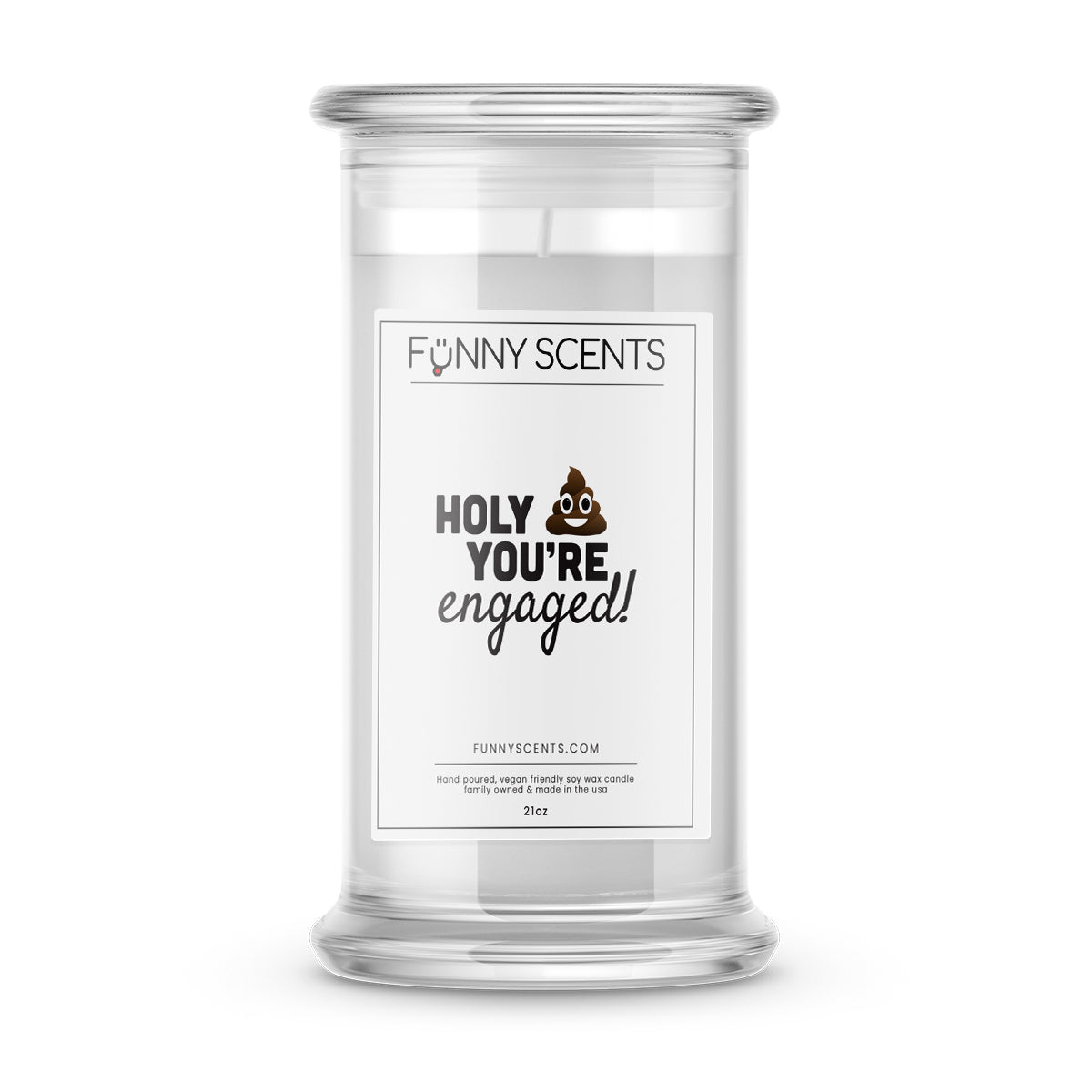 Holy Shit You're engaged! Funny Candles