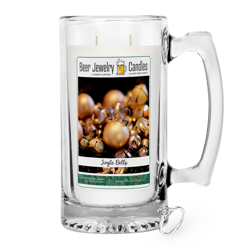 Jingle Bells Beer Jewelry Candle
