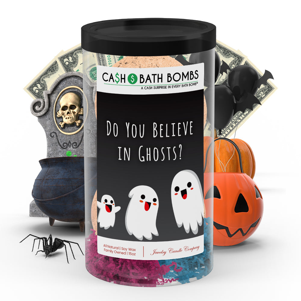 Do you believe in ghosts? Cash Bath Bombs