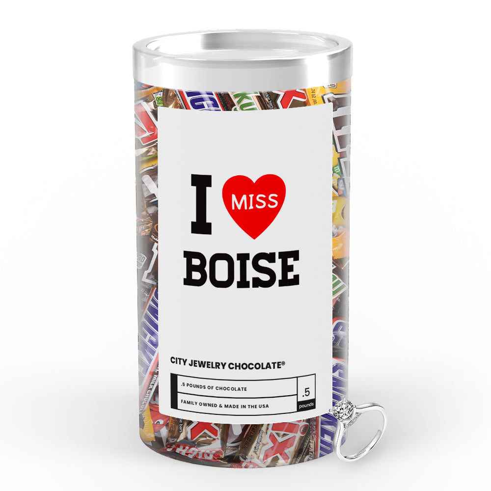 I miss Boise City Jewelry Chocolate