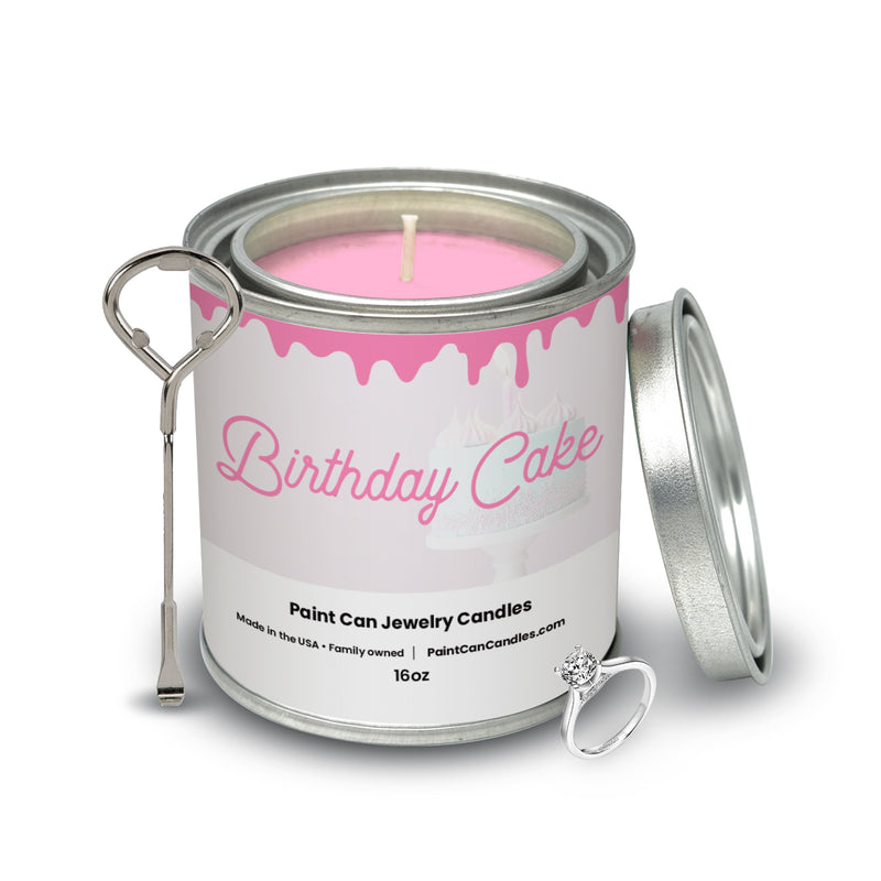 Birthday Cake - Paint Can Jewelry Candles