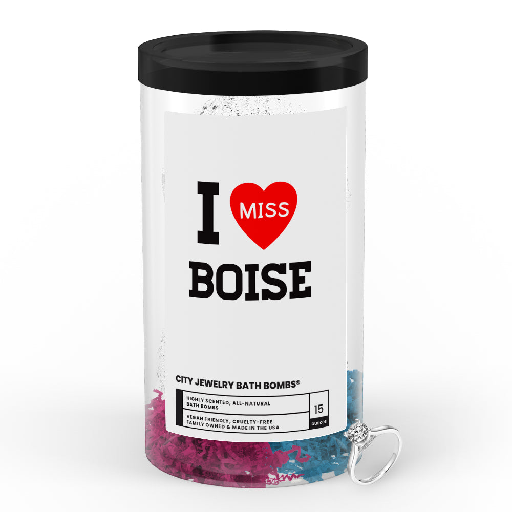 I miss Boise City Jewelry Bath Bombs