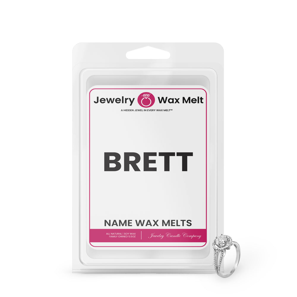 BRETT Name Jewelry Wax Melts