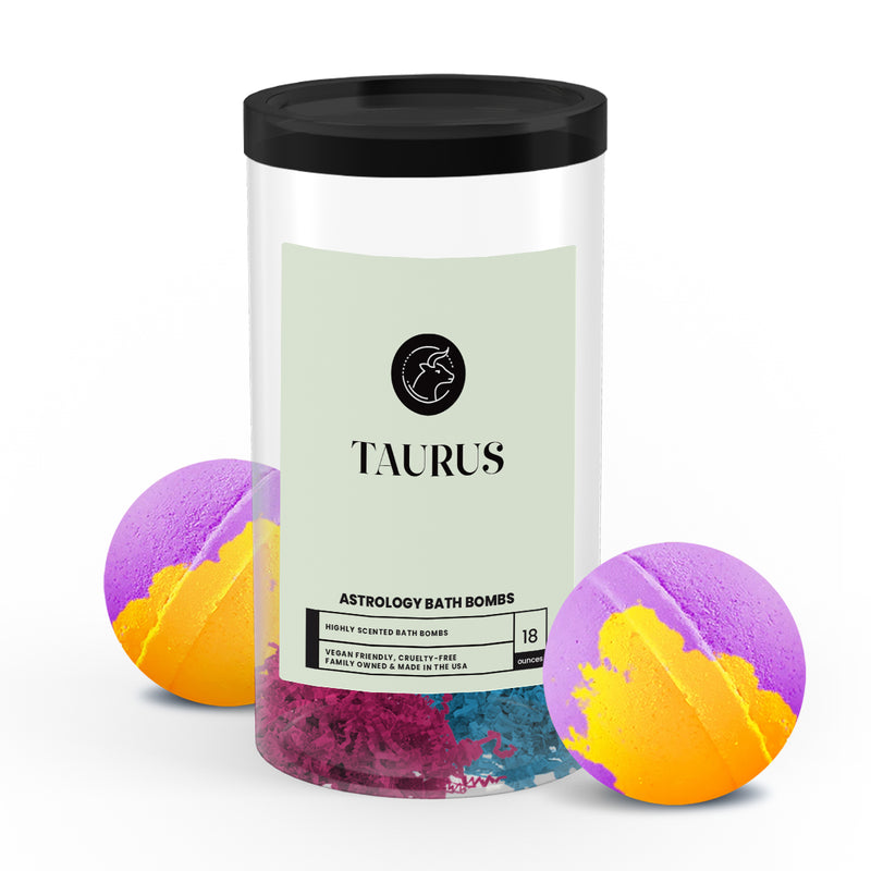 Taurus Astrology Bath Bombs