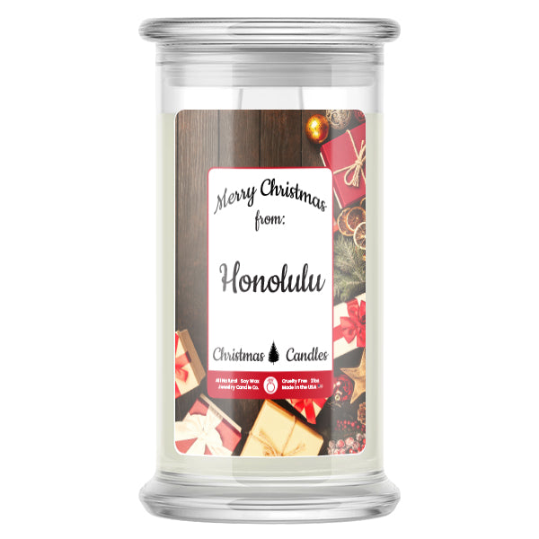 Merry Christmas From HONOLULU Candles