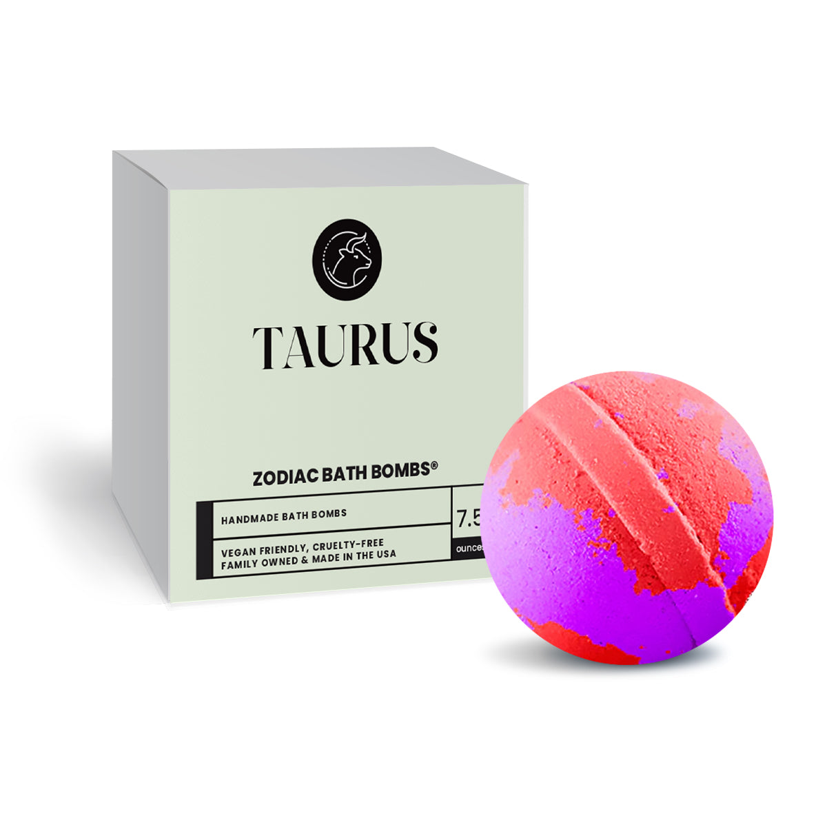 Taurus Zodiac Bath Bomb