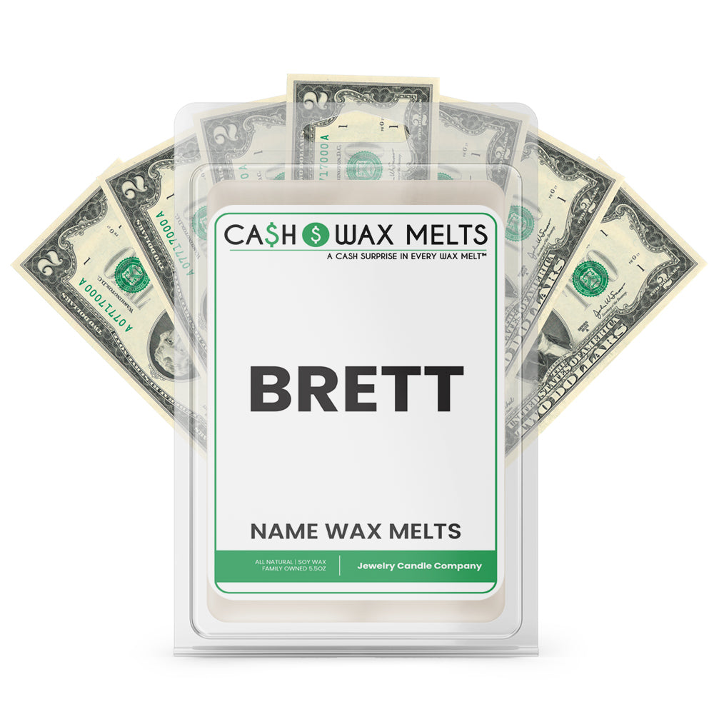 BRETT Name Cash Wax Melts