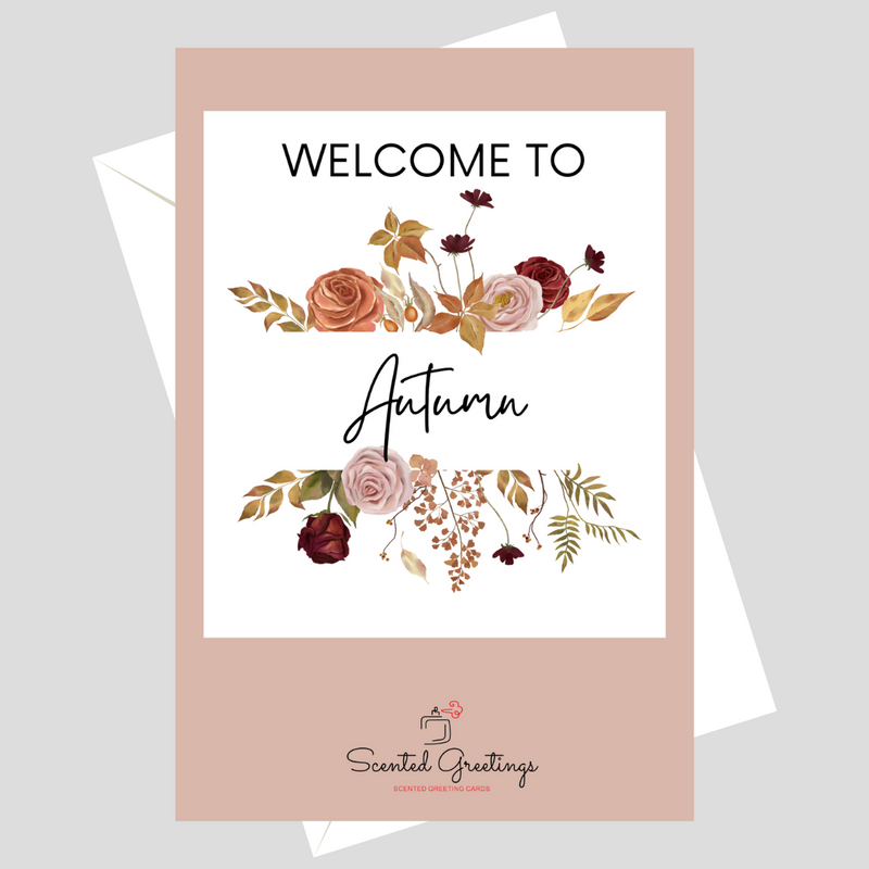 Welcome to Autumn | Scented Greeting Cards
