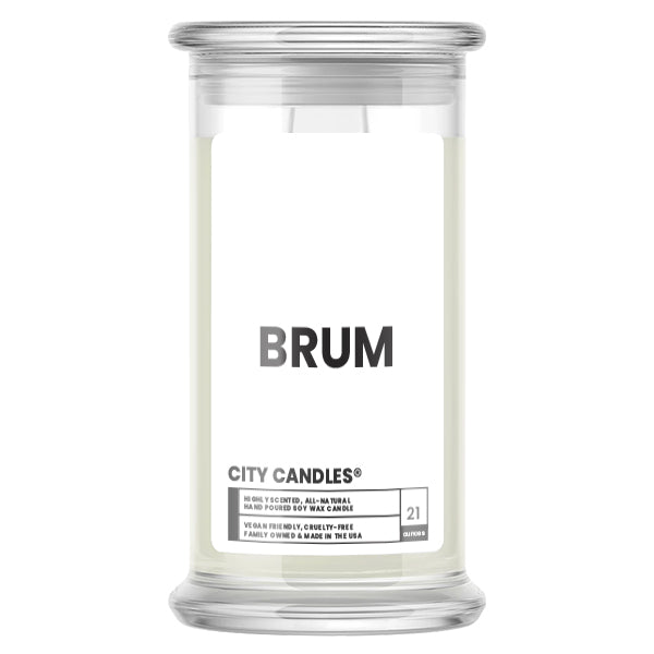 Brum City Candle