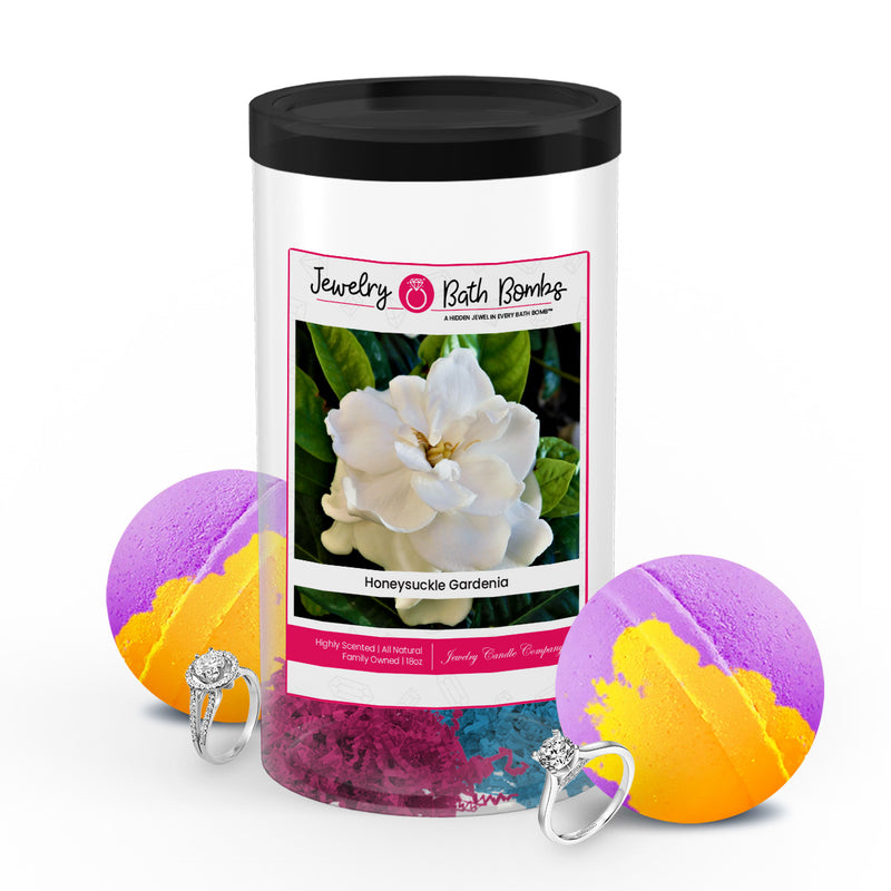 Honeysuckle Gardenia Jewelry Bath Bombs Twin Pack