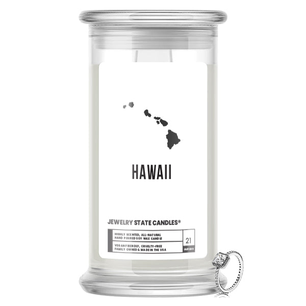 Hawaii Jewelry State Candles