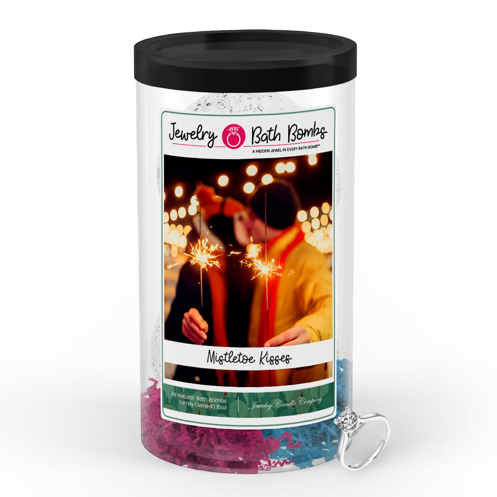 Mistletoe Kisses Jewelry Bath Bomb