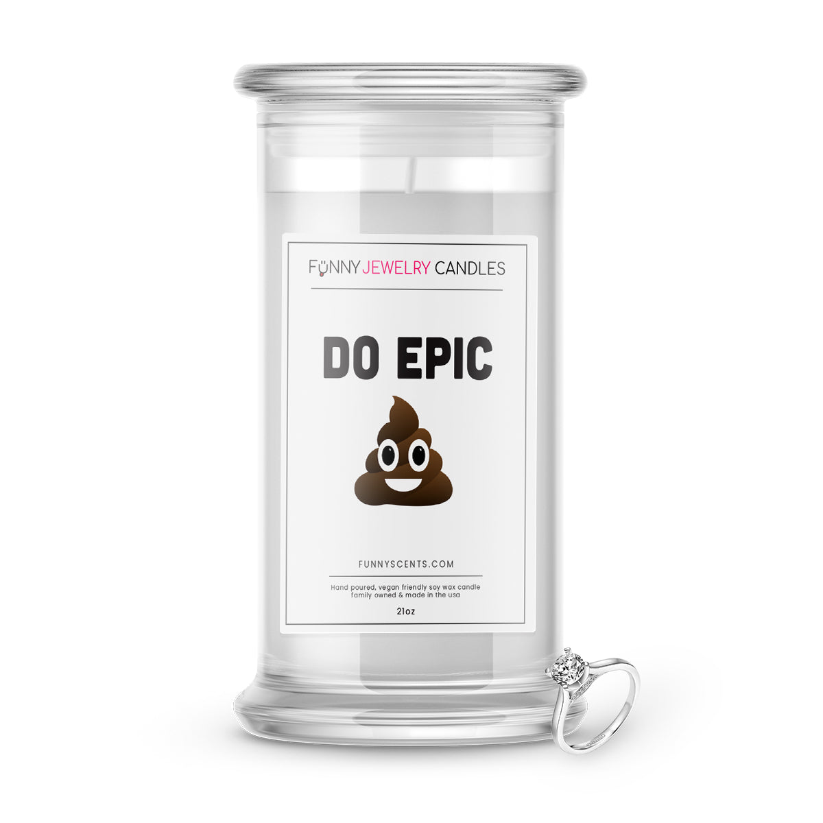 Do Epic Shit Jewelry Funny Candles